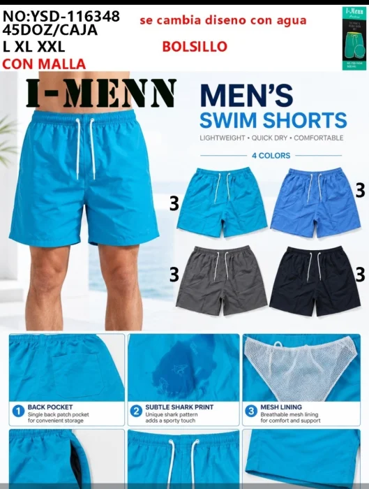Shorts de Baño para Adultos Importados
