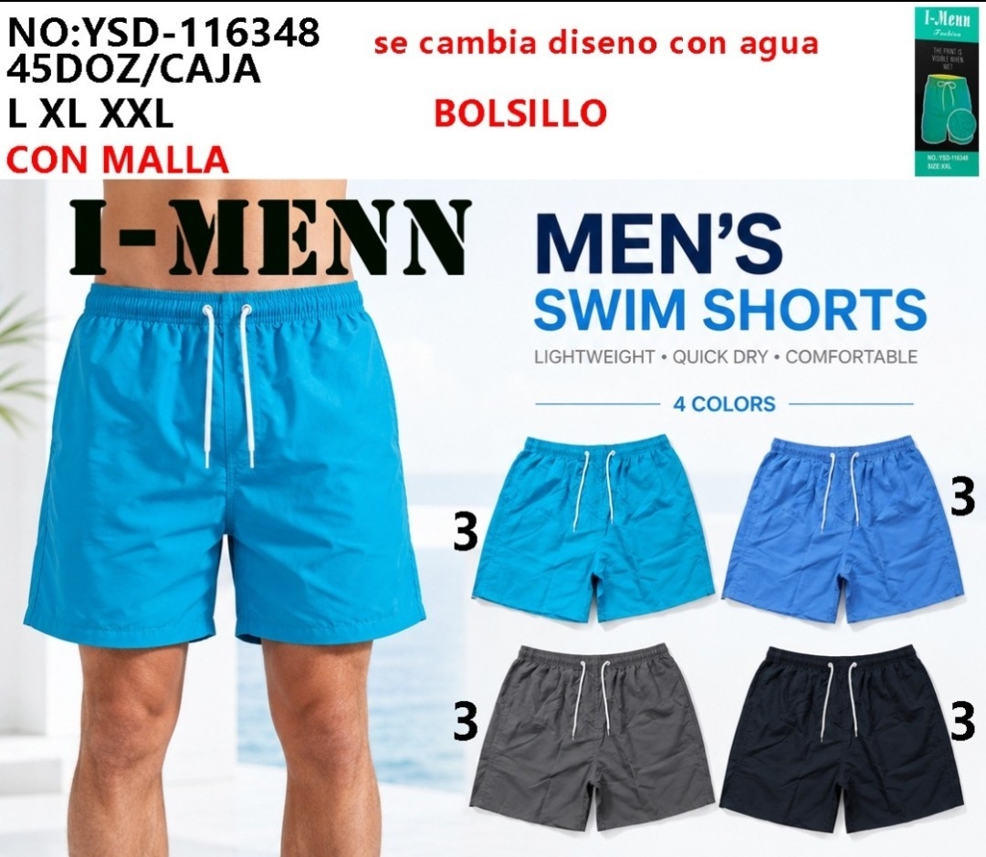 Shorts de Baño para Adultos Importados - Imagen 2