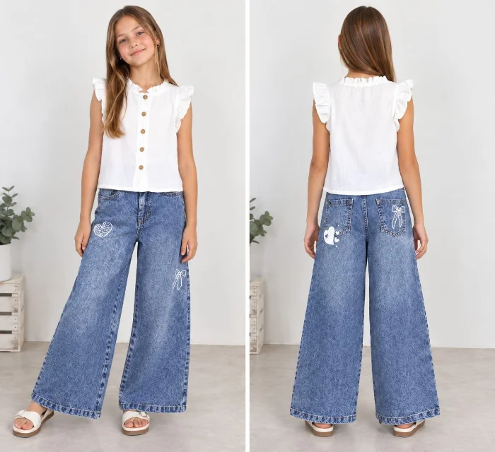 Wide Leg Ross para Niña