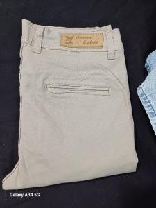 Pantalones Corte Chino Beige - Miniatura 2