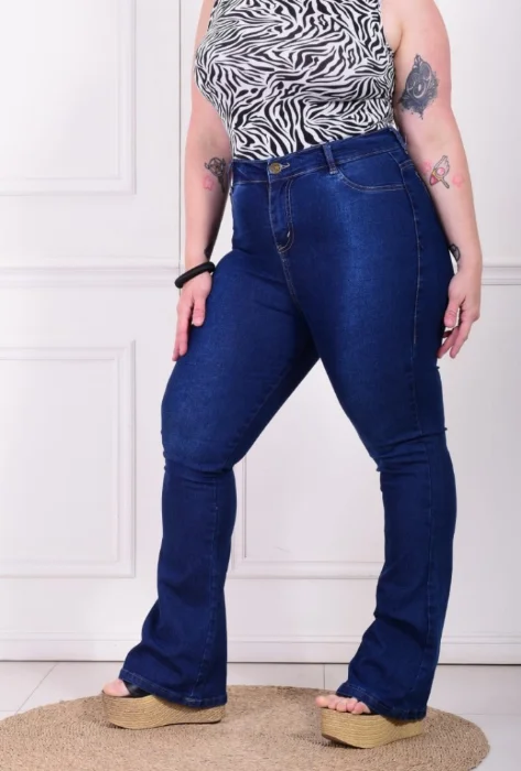 Jean Oxford Azul Dama Especial