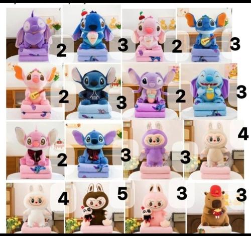 Manta Peluche Stich Docena Mayorista Minorista la Tienda de Yuyu