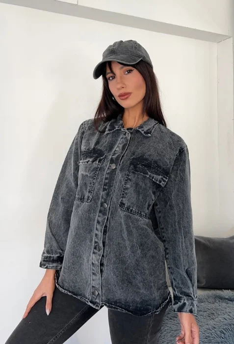 Camisacos de Jeans Liviano
