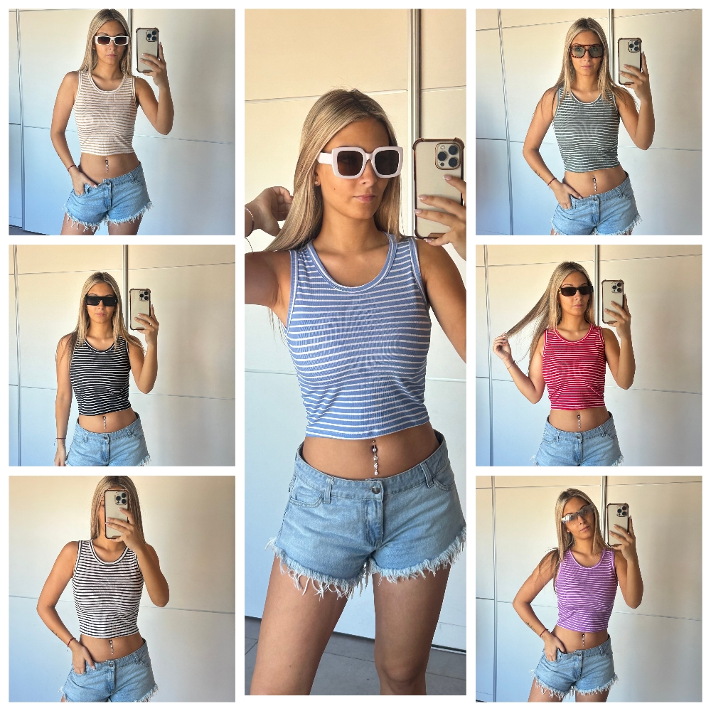 Musculosa Morley Rayado - Imagen 2