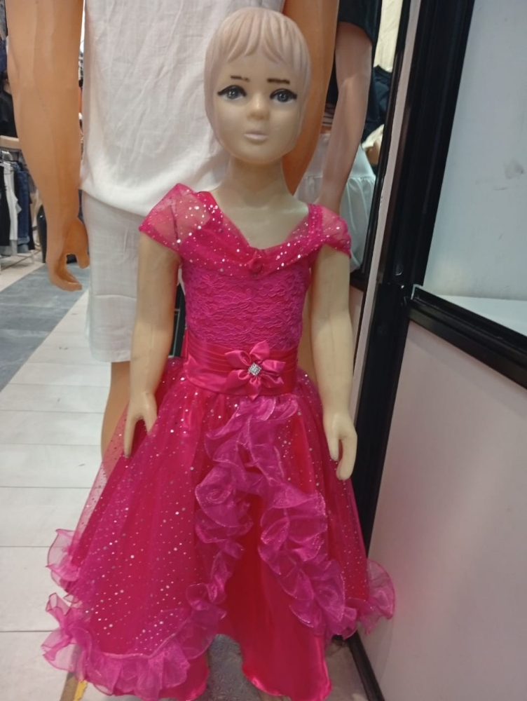 Vestidos Importados de Grande y Nena Brilloso - Imagen 2