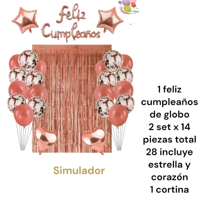 Decoración de Globos para Cumpleaños Consulte por Precio de Combo