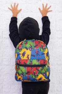 Mochilas Jardín Avengers Marvel Chicos Diseño Colorido con Bolsillo Frontal Moderno - Miniatura 7