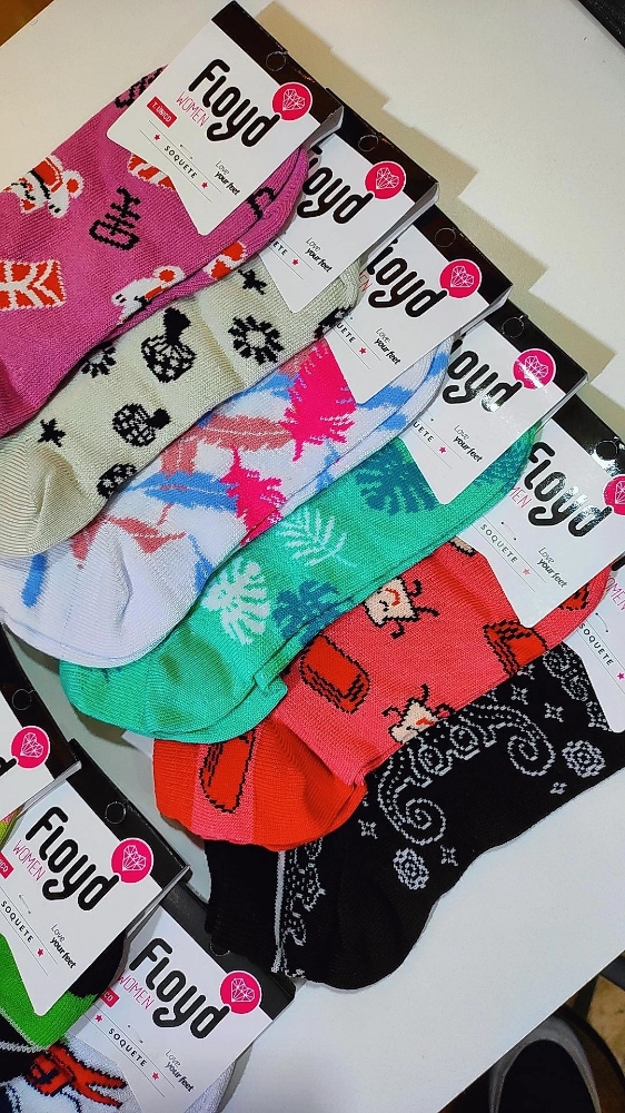 Soquete de Mujer Estampado (floyd) - Imagen 2
