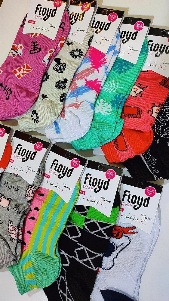 Soquete de Mujer Estampado (floyd) - Imagen 3