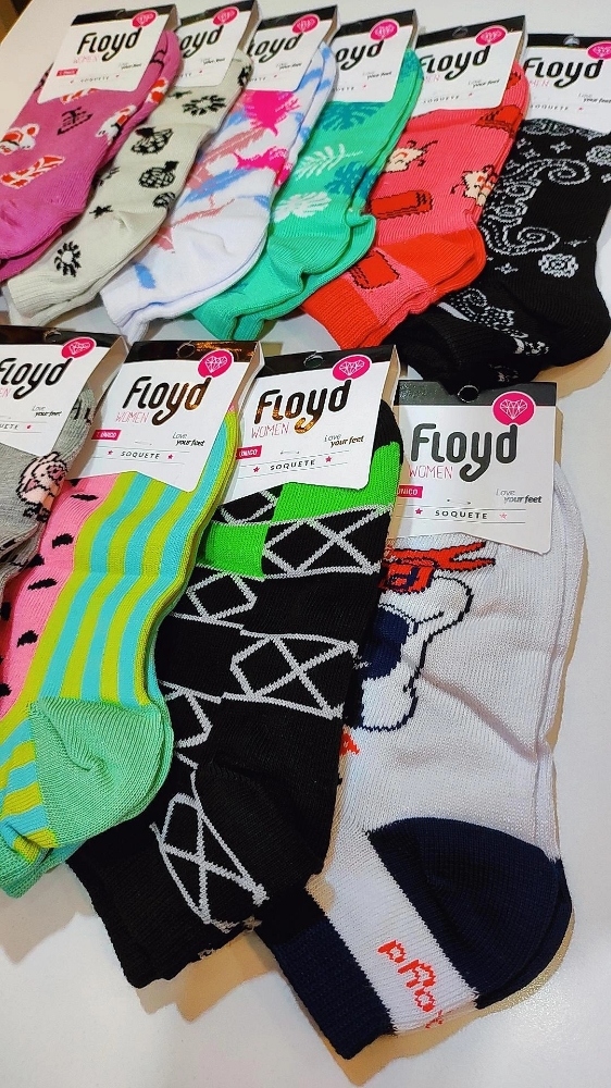 Soquete de Mujer Estampado (floyd) - Imagen 4