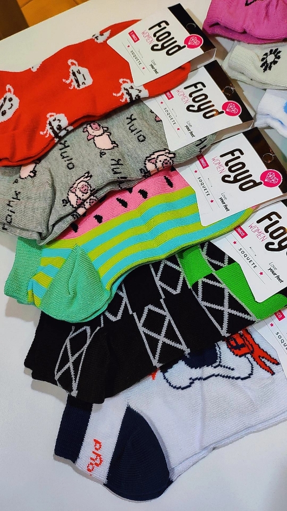 Soquete de Mujer Estampado (floyd) - Imagen 5