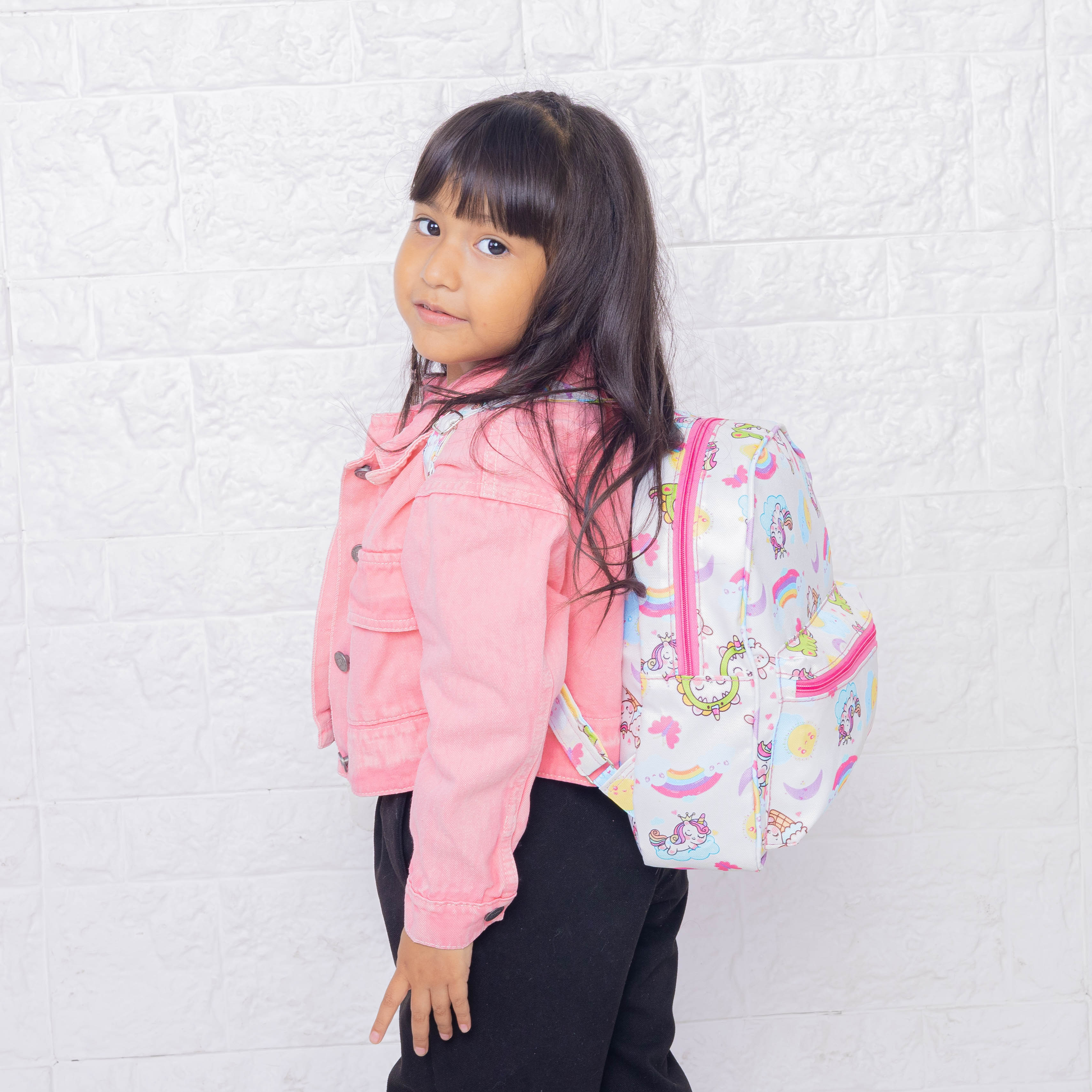 Mochilas Unicornio Marvel Infantil Niños Espacioso Personajes con Cierre - VS246634.jpg