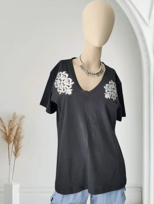 Pack 5 Remera con Aplique