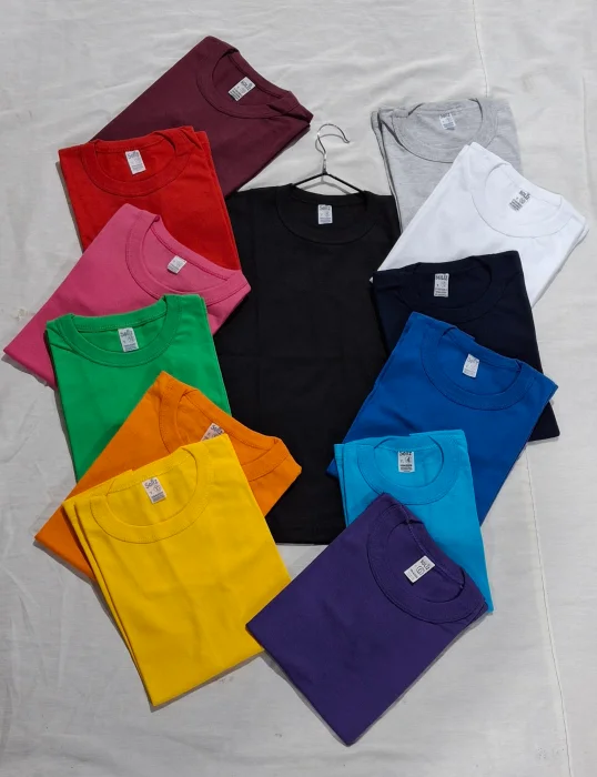 Remeras Lisas de Algodón Chicos