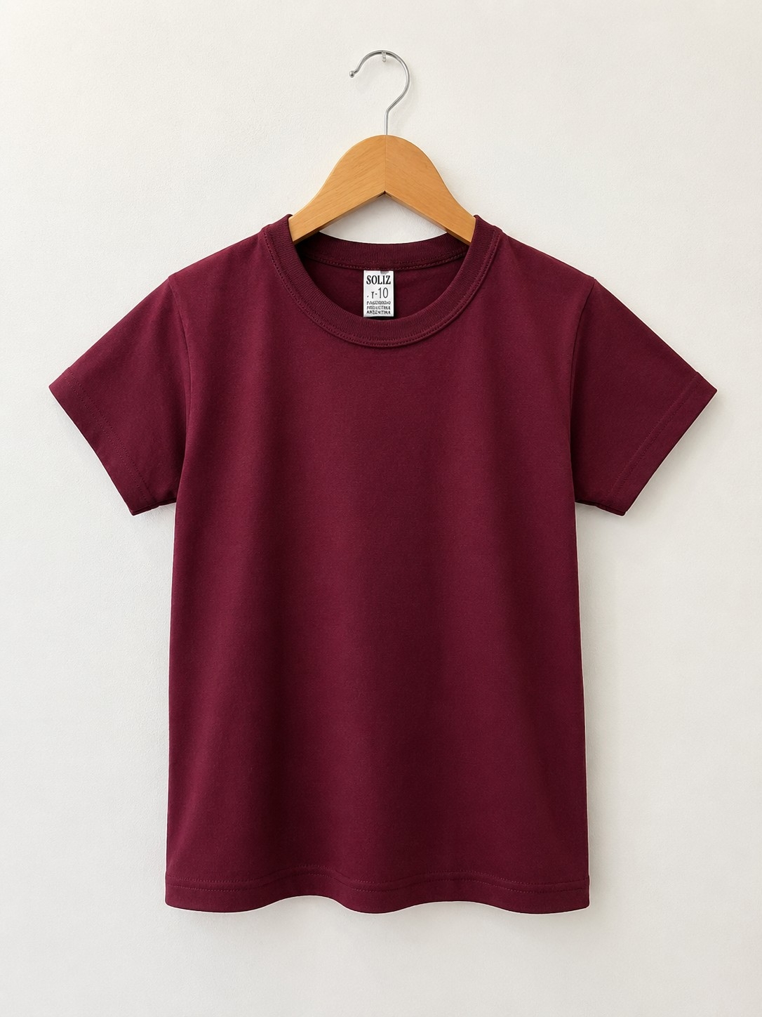 Remeras Lisas de Algodón Chicos - Imagen 2