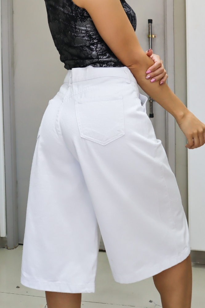 Bermuda Baggy Blanco - Imagen 2