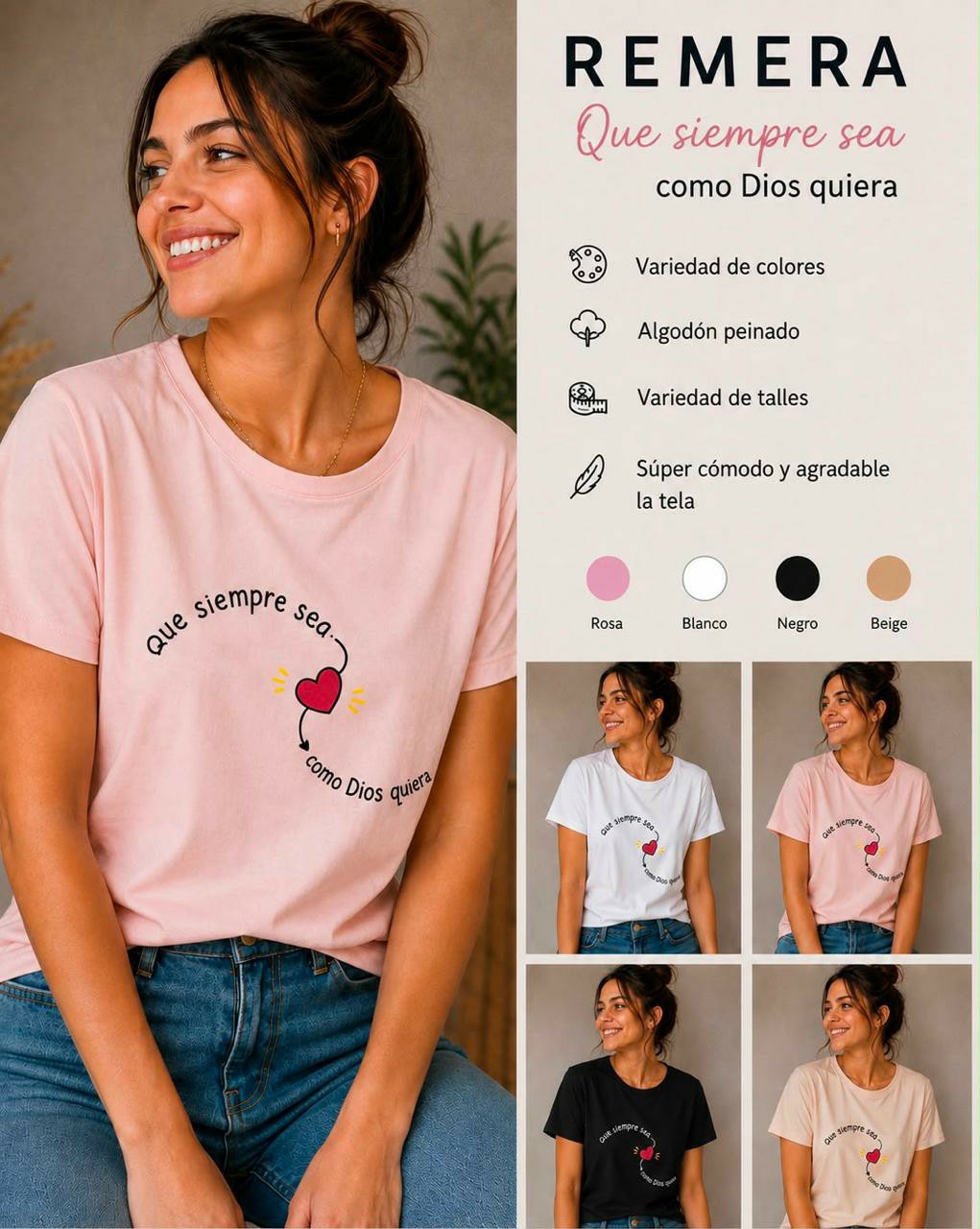 Remeras Cristiana - Imagen 2
