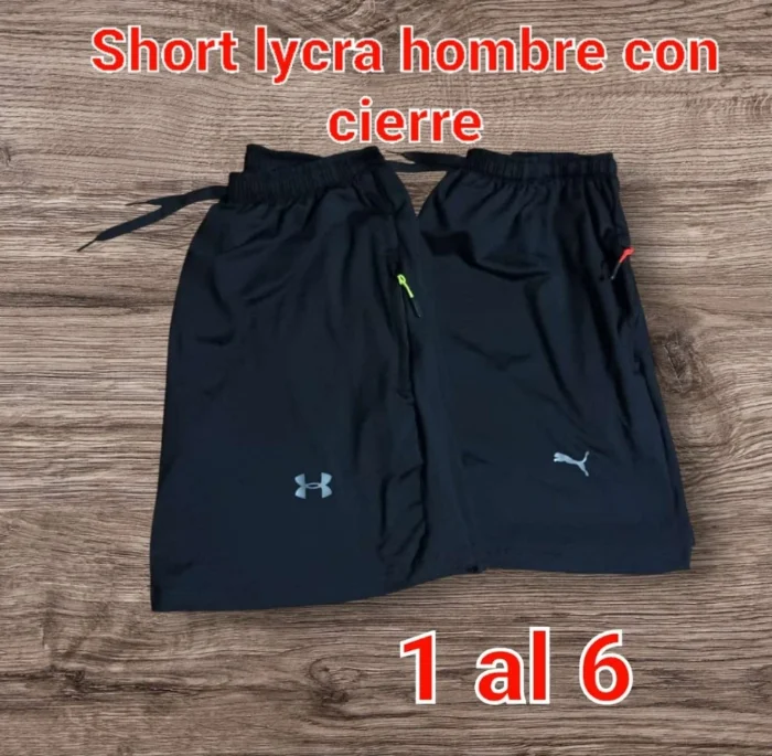 Short Lycra  con Cierre