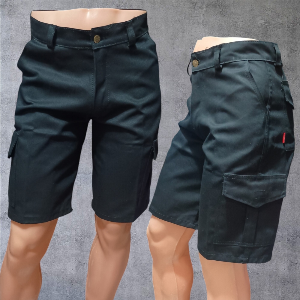 Bermudas Cargo Trabajo Gabardina Rigida - Imagen 2
