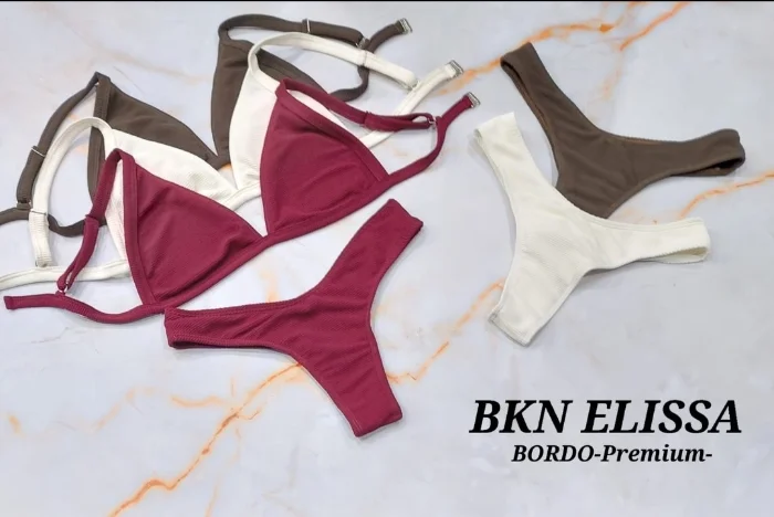 Bikini Elissa Bordó Premium