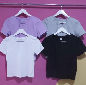 Remera de Algodón C/ Lycra Baby Tee