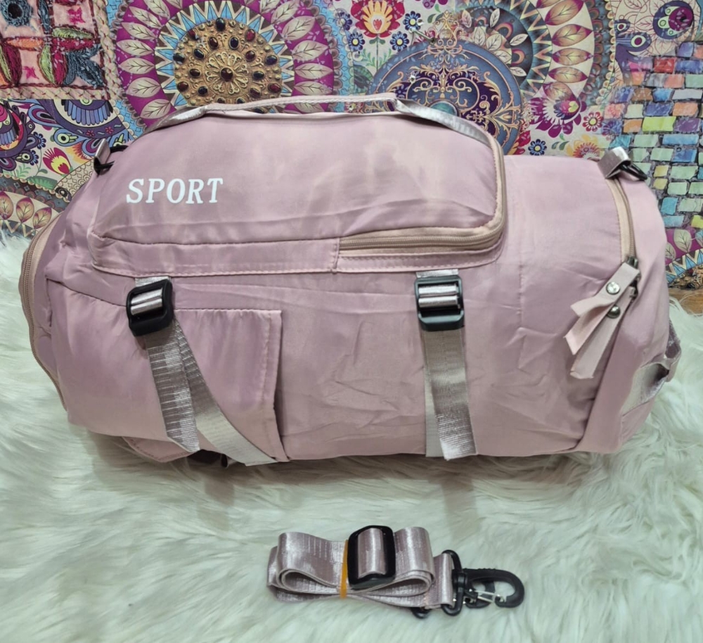 Bolso Mochila Morral Impermeable Trae Tira Larga Desmontable y Compartimiento - Imagen 3