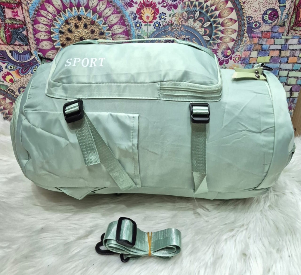 Bolso Mochila Morral Impermeable Trae Tira Larga Desmontable y Compartimiento - Imagen 4
