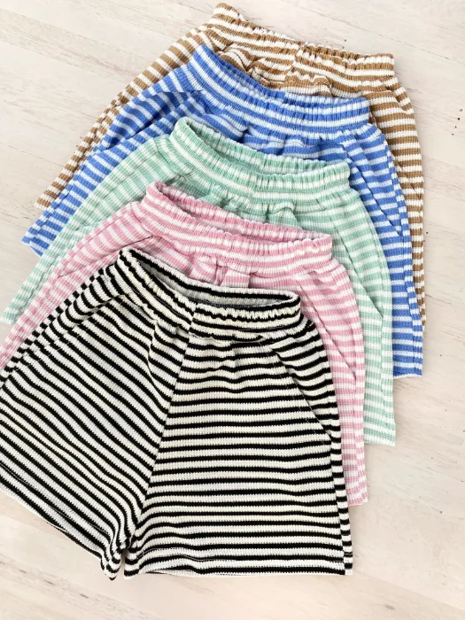 Short de Nena Wafle Rayado