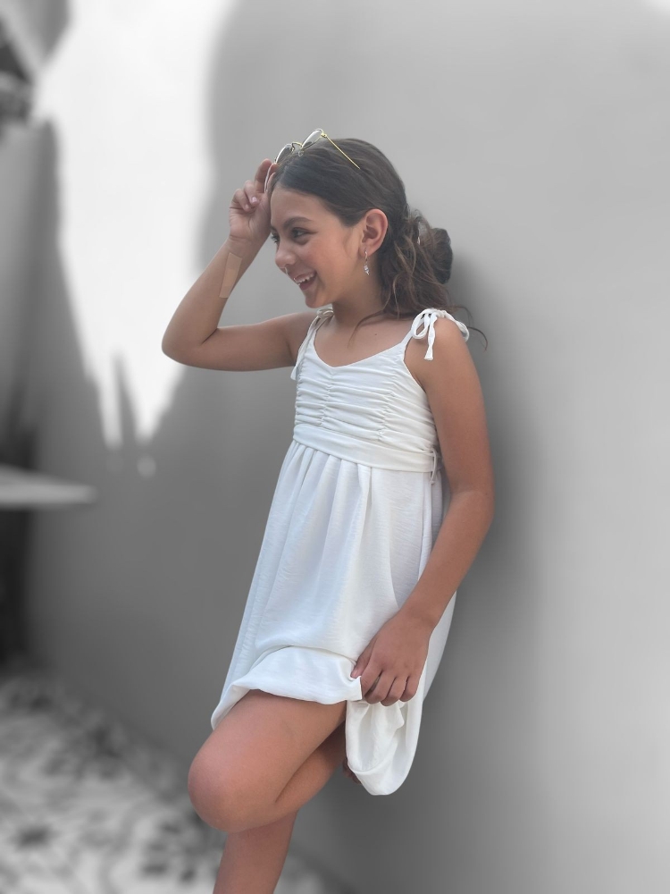 Vestido Globo Nena Juvenil - Imagen 3