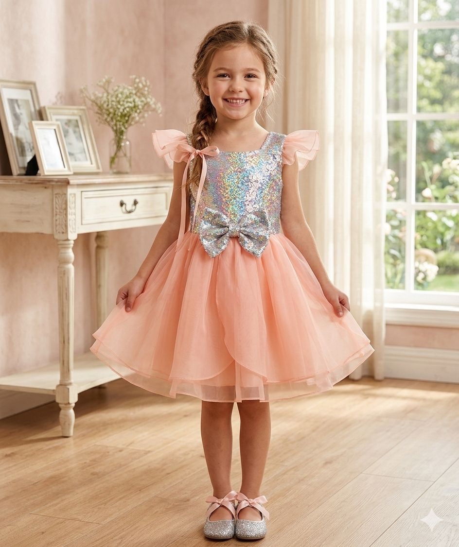 Vestido con Lentejuelas y Brillos - Imagen 2