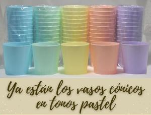 Vasos Conicos 10 Unidades
