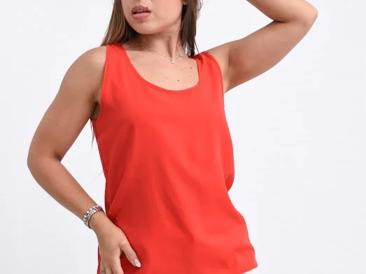 Musculosa de Fibrana Poplin