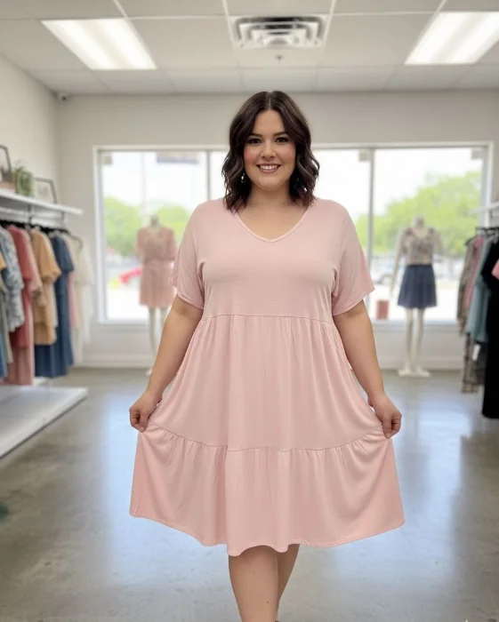Vestido Frunci Tallas 5 Unicos Abarca 7