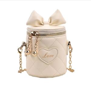 Bolso Cartera Love Niñas Nenas  Cadena Dorada Estilo Kawaii Modernas Delicadas - Miniatura 5