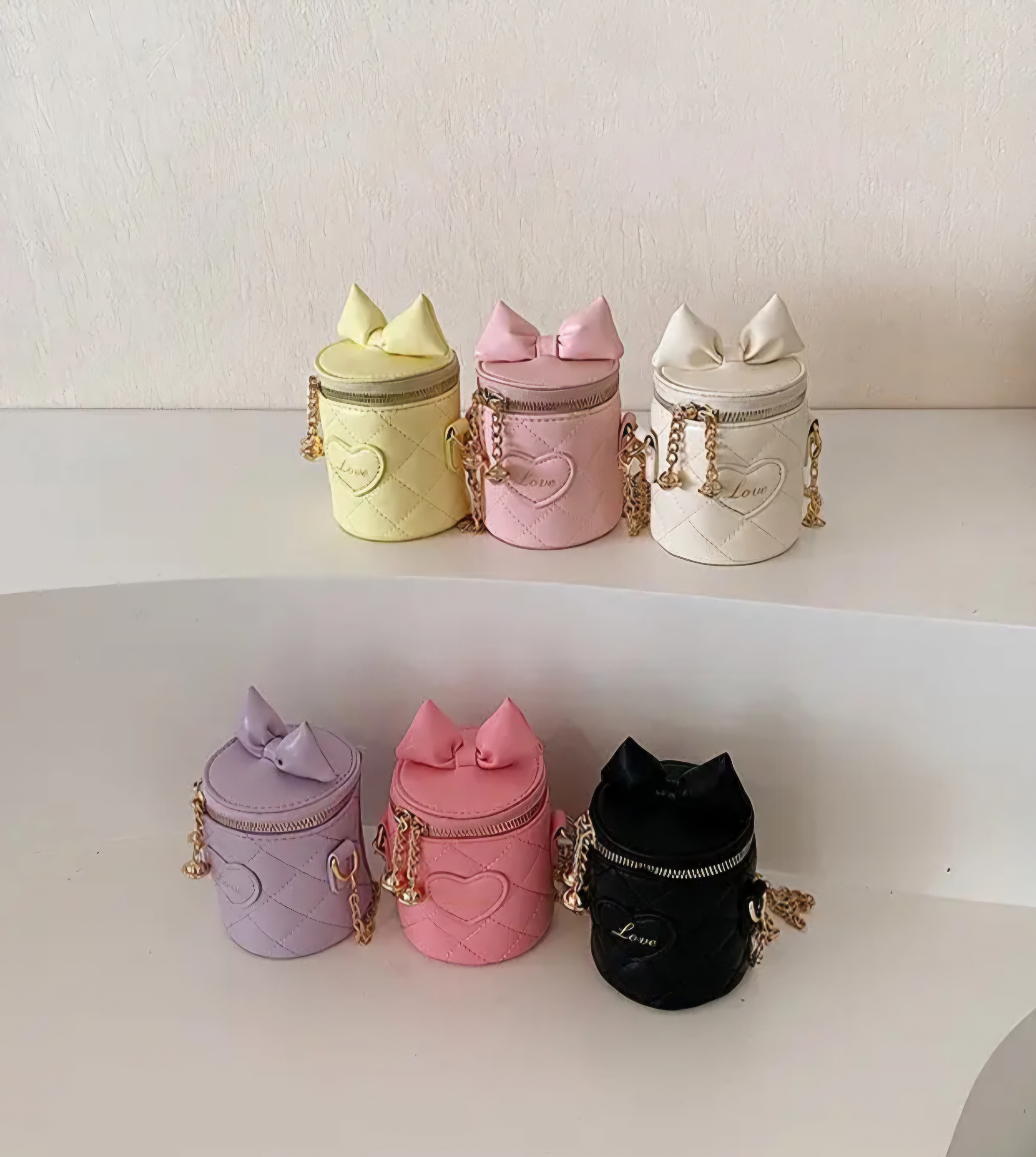 Cartera Bolsito Love Infantil Niñas Nenas Tierno Moderno Tendencia Elegante - 1%20(2).jpg