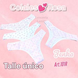 Colales Rosa Algodón Jenka Liso o Estampado