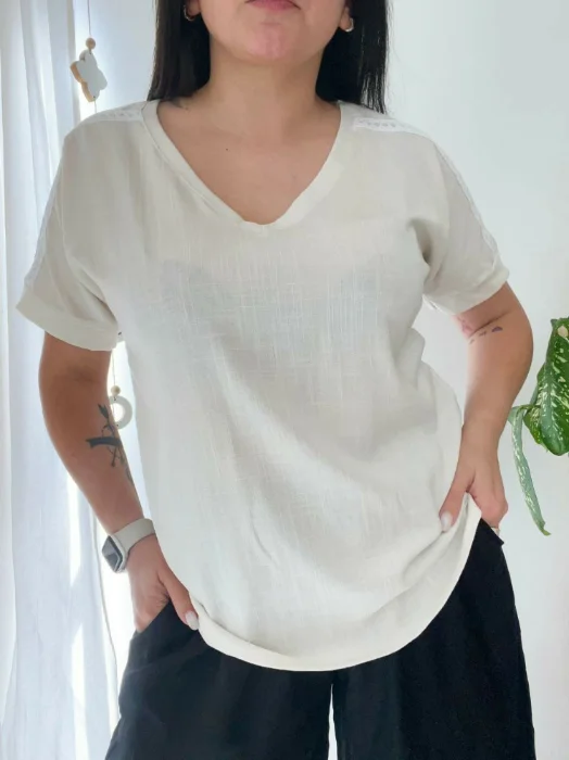 Remera Venecia Lino