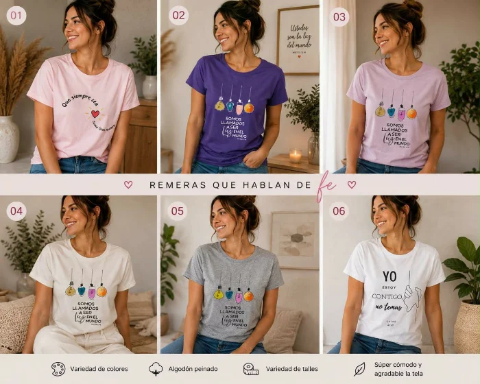 Remeras Cristianas S