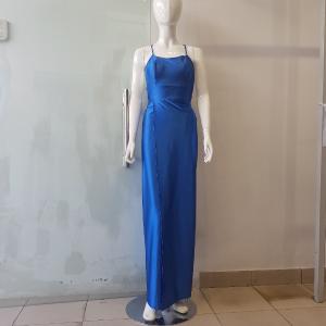 Vestido Largo Recto Saten