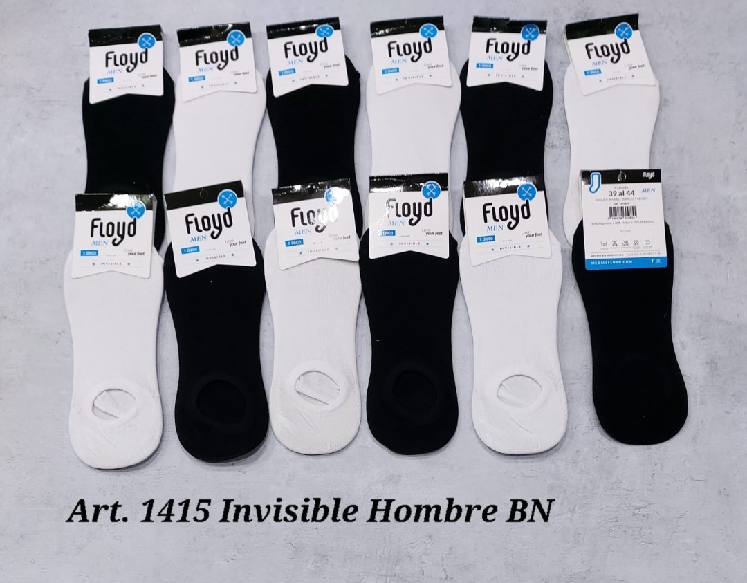 Medias Invisible Floyd  B y N Hombre - Imagen 2