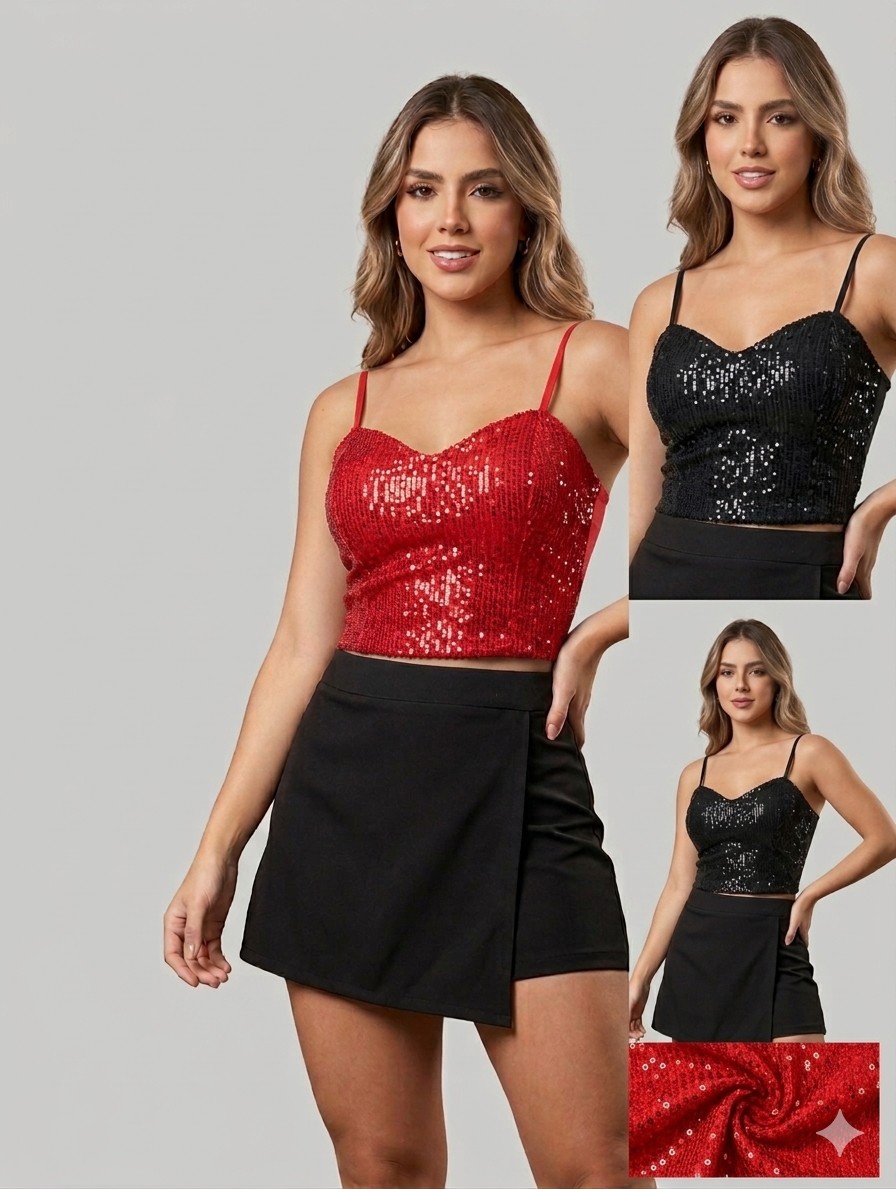 Corset de Lentejuelas - Imagen 3