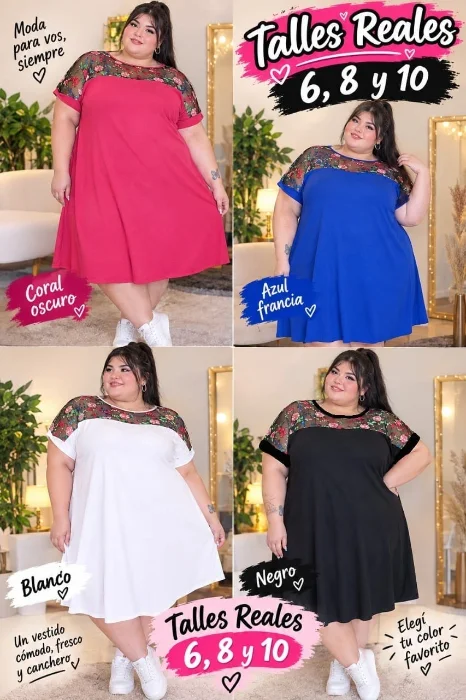 Vestido con Tul 6, 8, y 10