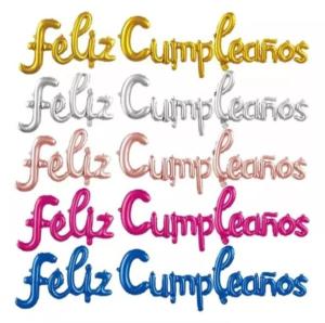 Feliz Cumpleaños Cursiva