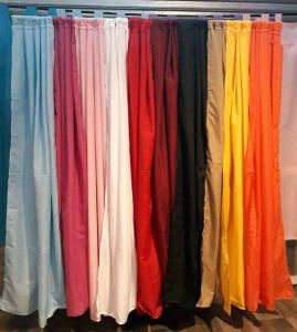 Cortinas de Ambiente Lisas Largas - Miniatura 6