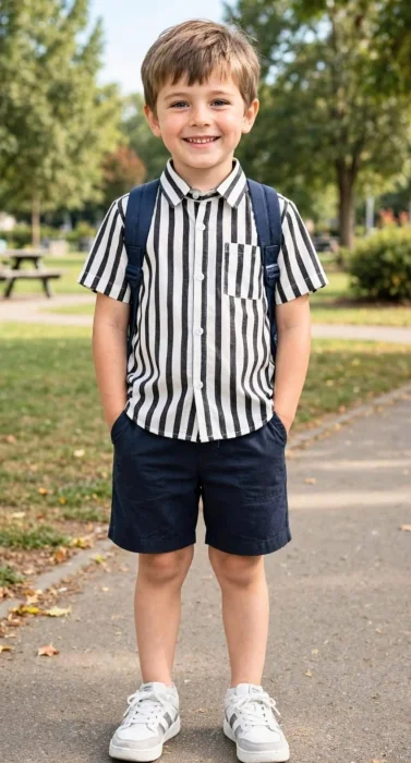 Camisa Rayada de Niños