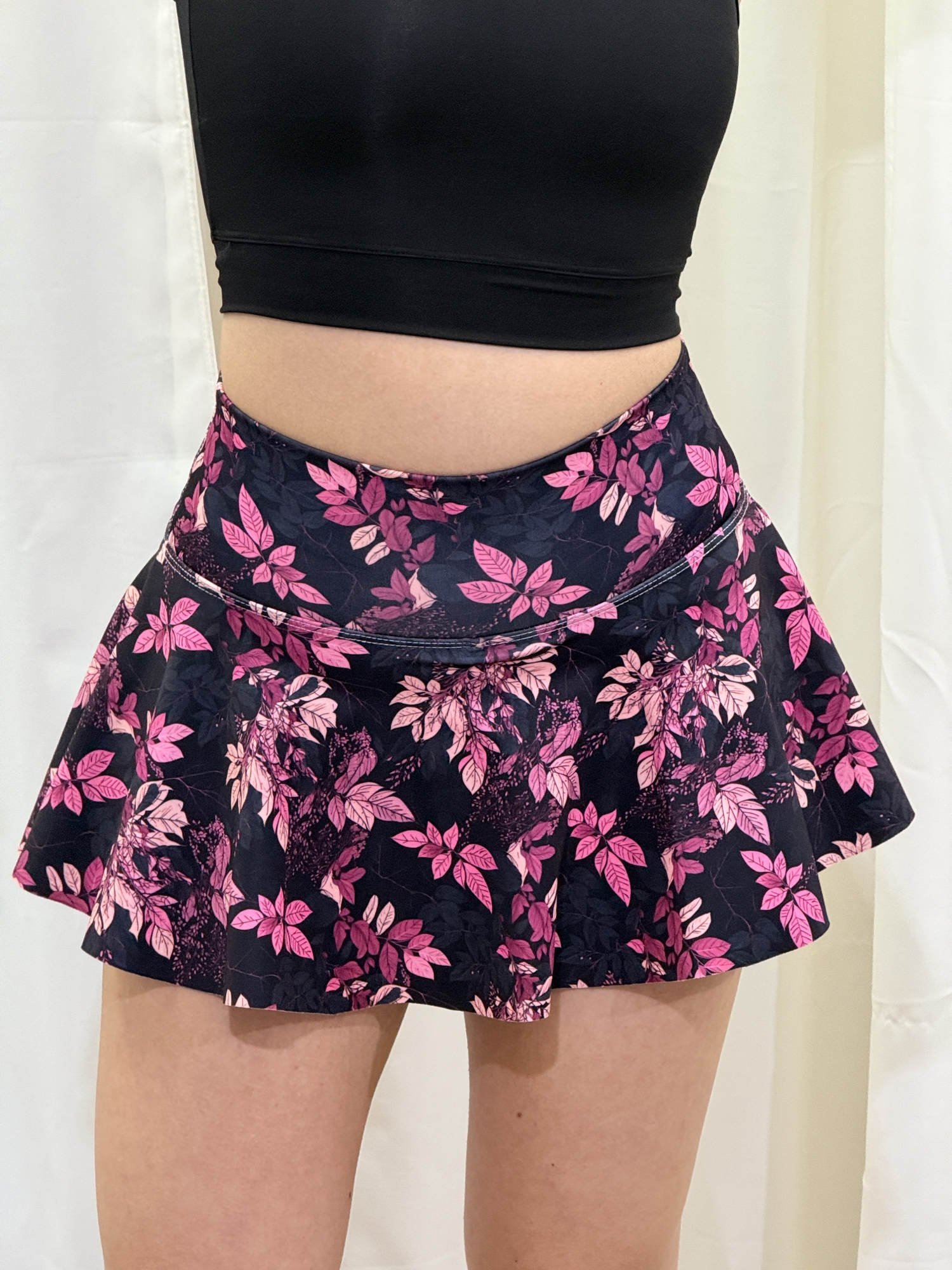 Short/pollera Sublimados con Volados - Imagen 2