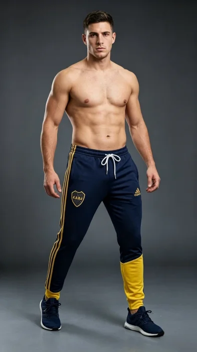 Pantalón Termico Deportivo de Soft Bordados Boca
