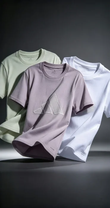 Remeras Algodón 24-1 Bordadas Adid
