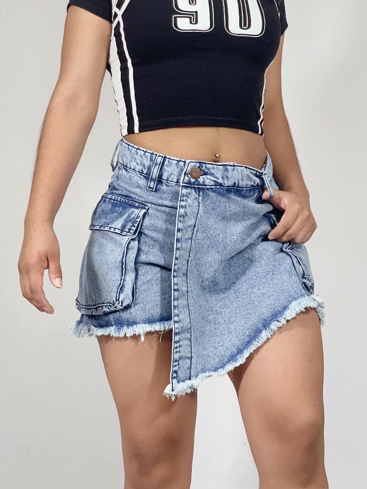Short Pollera Rigida Cargo - Imagen 3