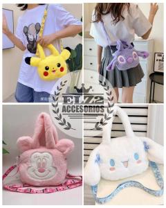 Bandoleritas Peluche Solo Disponible en Stich y Kuromi